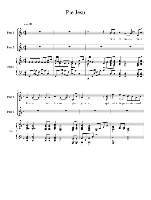 Pie Jesu Part 1