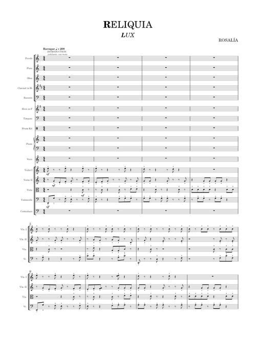 Reliquia – ROSALÍA