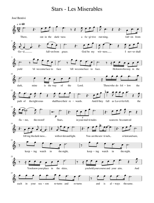 Stars - Les Miserables