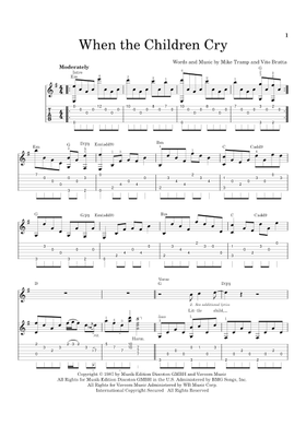 Free White Lion sheet music | Download PDF or print on Musescore.com