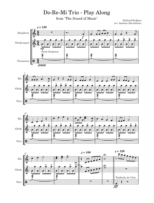 Do-Re-Mi Trio - Play Along