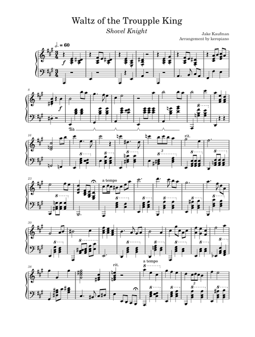 Waltz of the Troupple King – Jake Kaufman solo piano