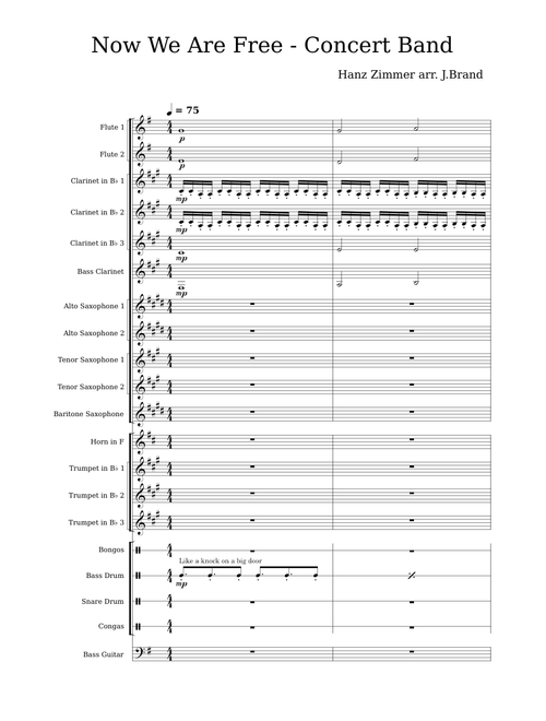 Now We Are Free (from Gladiator) – Hans Zimmer