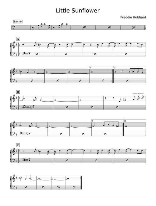 Little sunflower - Freddie Hubbard