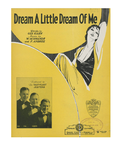 Dream A Little Dream Of Me ( 1931 )