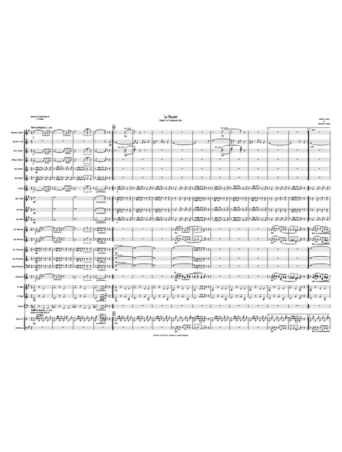 La Paloma (The Dove) (Arr. Paul Johnson) - Sebastian Yradier (Brass Band)