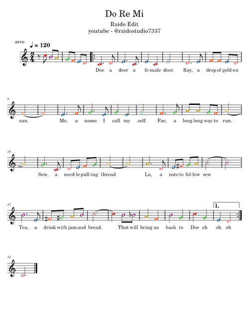Do-Re-Mi – Rodgers & Hammerstein