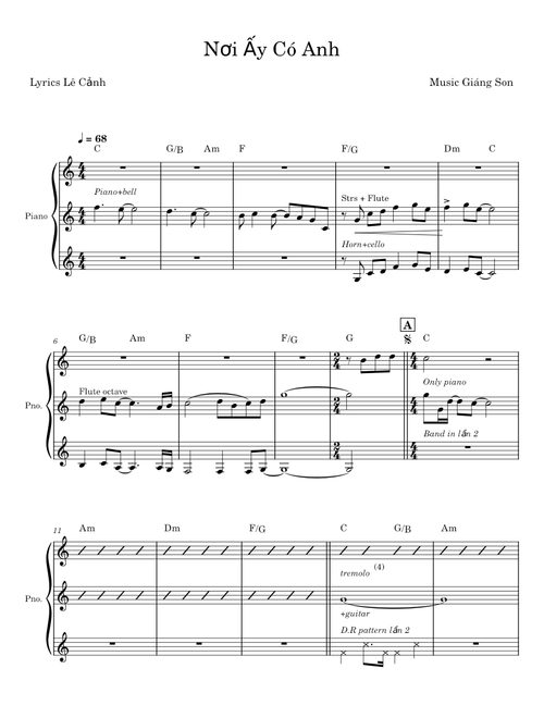 Nơi Ấy Có Anh - Giáng Son