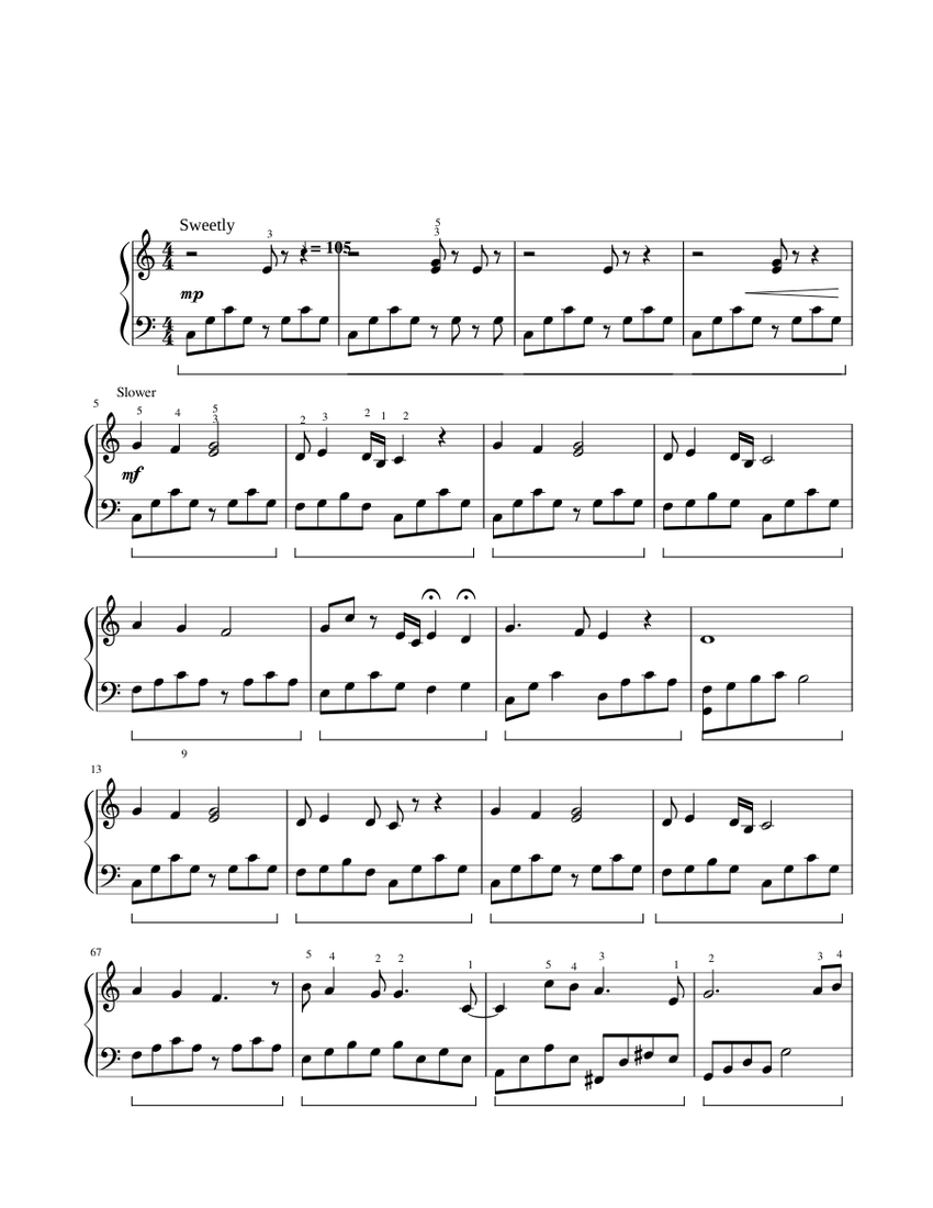 I see the light Disneys Tangled piano tutorial