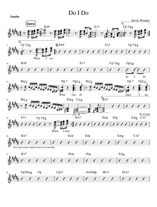 Do I Do - Stevie Wonder