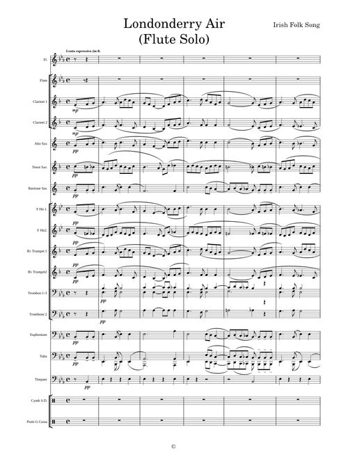 Londonderry Air(Danny Boy) -Flute Solo