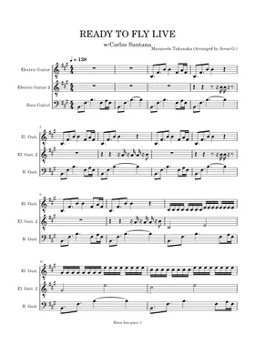Free Masayoshi Takanaka sheet music | Download PDF or print on Free Masayoshi Takanaka sheet music | Download PDF or print on