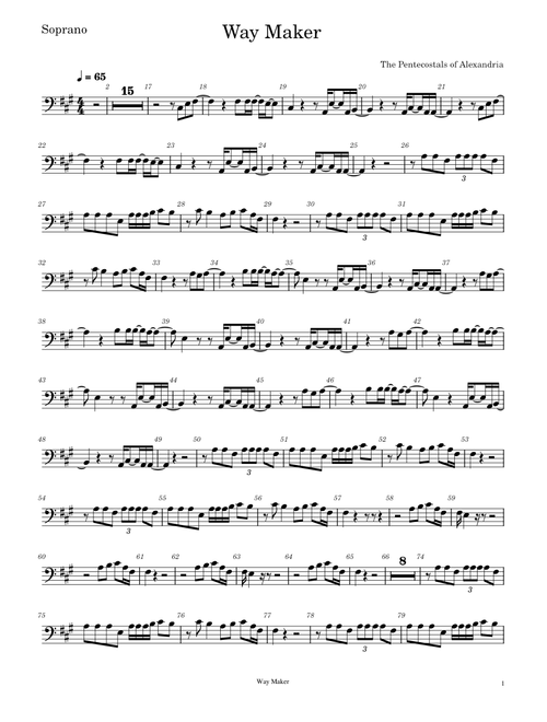 waymaker cello