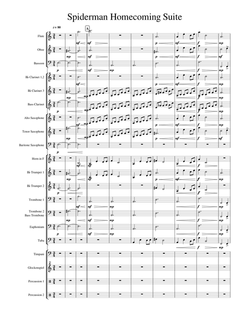 Spiderman Homecoming Suite