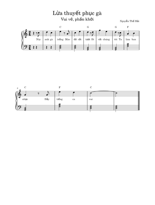 11-Lừa thuyết phục gà