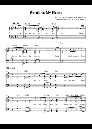 Donnie McClurkin ゴスペル楽譜 Donnie McClurkin ゴスペル楽譜