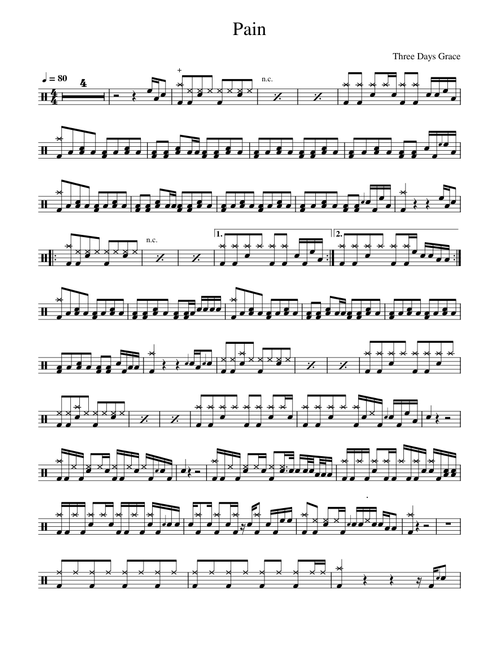 Pain – Three Days Grace