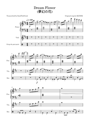 Dream Flower – KLYDIX Sheet Music for Piano (Solo) | MuseScore.com