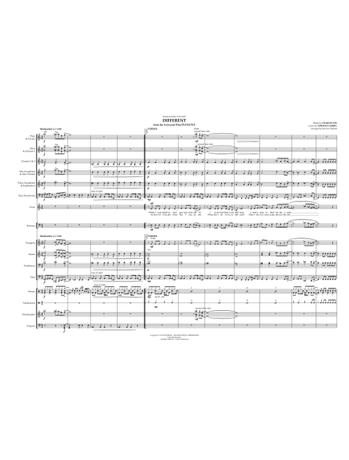 Different (Arr. John Ivor Holland) - Cass Elliot (Concert Band: Flex-Band)