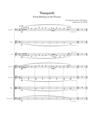 Vanquish - Darling in the Franxx OST (Strelitzia theme) Sheet