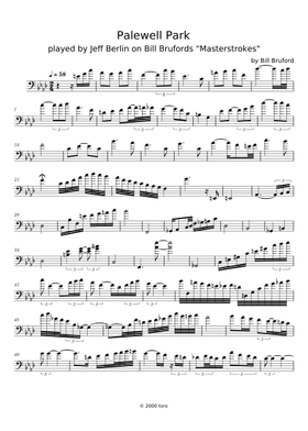 Free Bill Bruford sheet music | Download PDF or print on Musescore.com