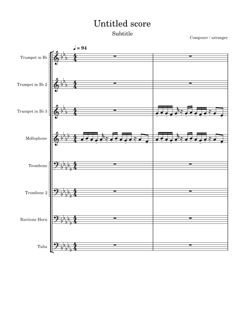 War – Hypnotic Brass Ensemble War for marching brass