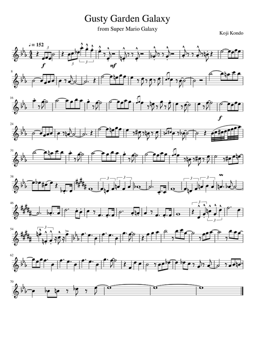 Gusty Garden Galaxy [Trumpet Solo]
