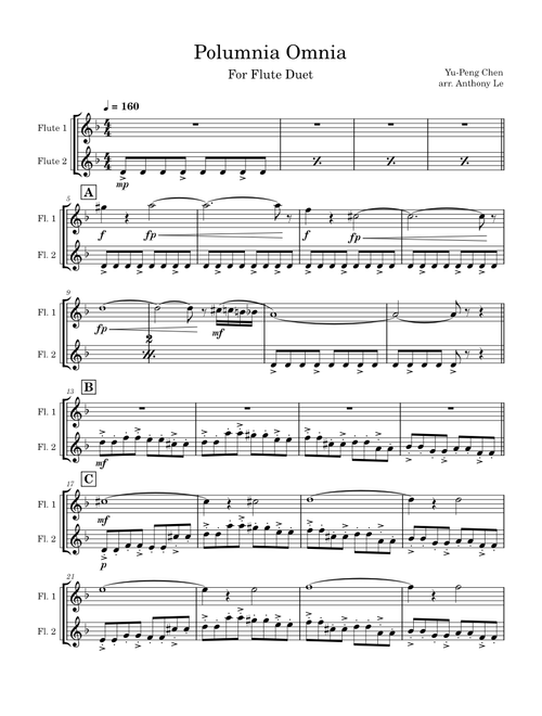 Genshin Impact - Polumnia Omnia // Flute Duet