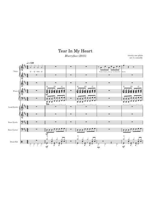 Tear in my heart – Twenty One Pilots