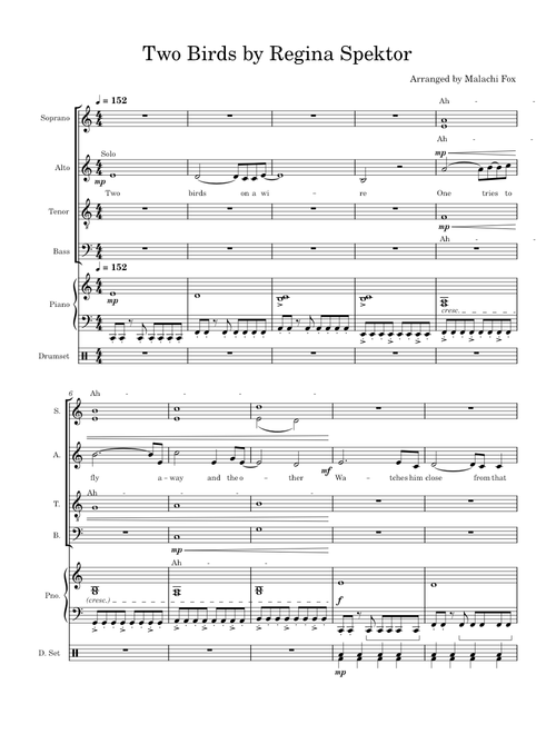 Two Birds - SATB