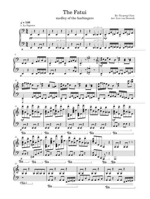 Fatui harbingers – Yu-Peng Chen/