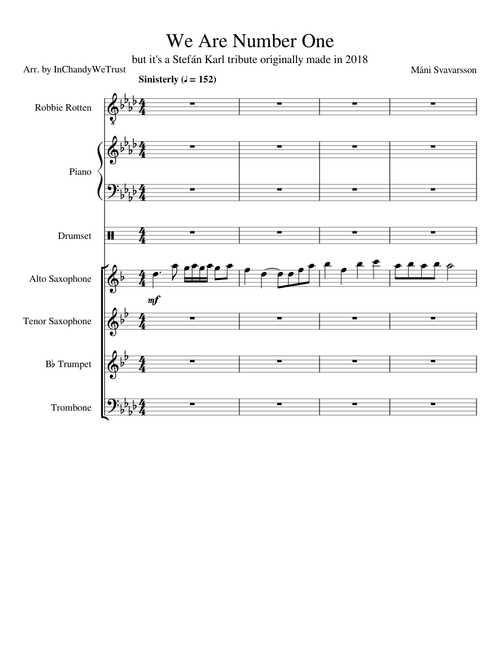 We Are Number One but its a Stefan Karl Tribute originally published in 2018