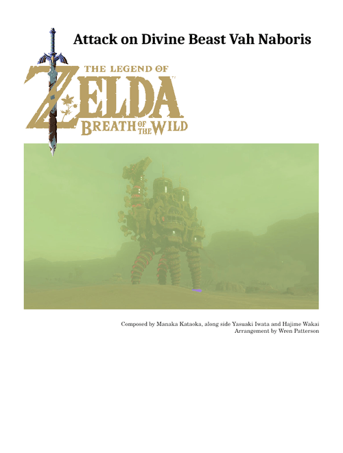 Attack on Vah Naboris - The Legend of Zelda: Breath of the Wild  – Hajime Wakai, Manaka Kataoka, Maasa Miyoshi, Masato Ohashi & Tsukasa Usui
