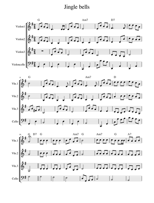VIVE LE VENT (JINGLE BELLS)