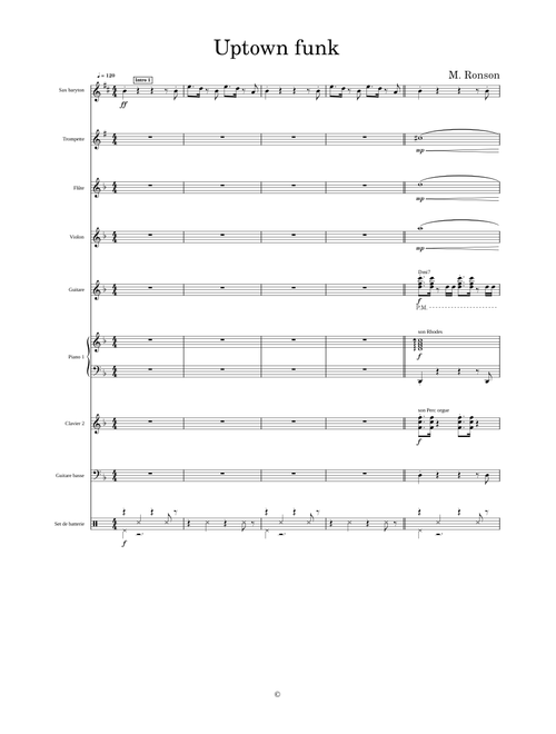 Uptown Funk - Mark Ronson