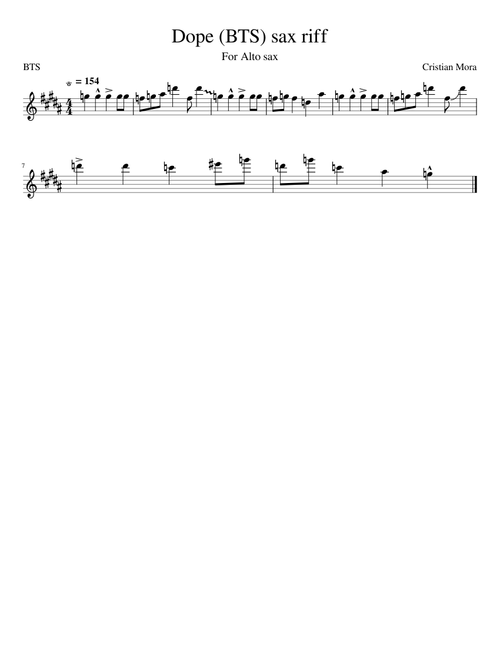 Dope_(BTS)_sax_riff
