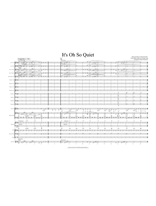 It's Oh So Quiet (und Jetzt Ist Es Still) (Arr. Daryl McKenzie) - Bjork (Jazz Ensemble)