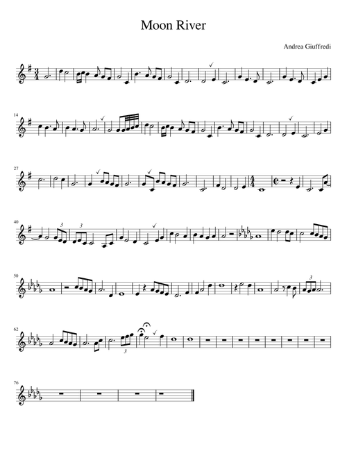 Moon River Trumpet