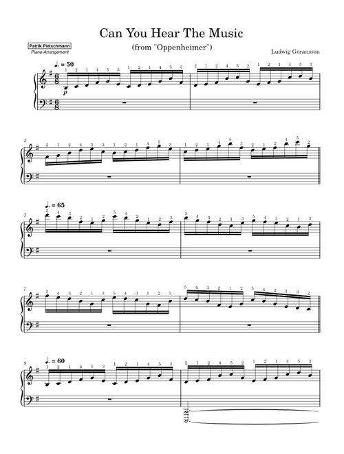Can You Hear The Music – Ludwig Göransson (from Oppenheimer)