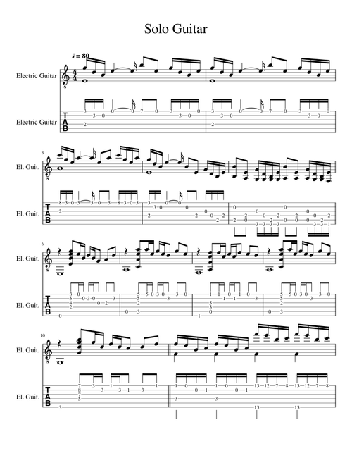 Solo Guitar