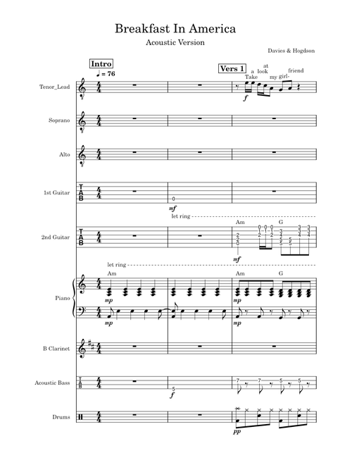 Breakfast in America – Roger Hodgson (Acoustic Version)