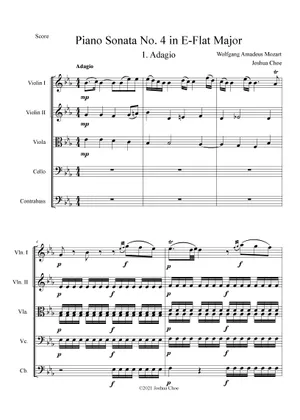 Piano Sonata No. 4 in E♭ Major, K. 282 – Wolfgang Amadeus Piano Sonata No. 4 in E♭ Major, K. 282 – Wolfgang Amadeus
