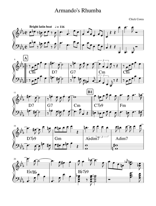 Armando's Rhumba – Chick Corea