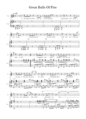 Free Jerry Lee Lewis sheet music | Download or print on Musescore.com