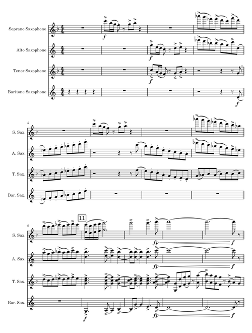 Sonic Pathways (Saxophone)