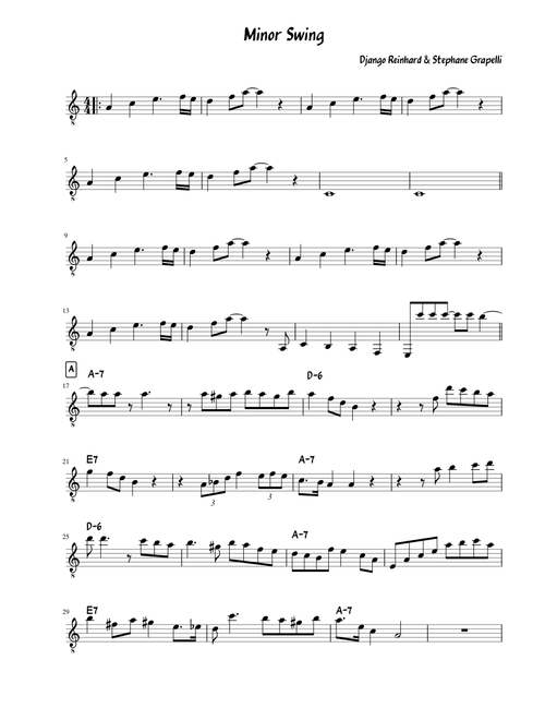 Minor Swing