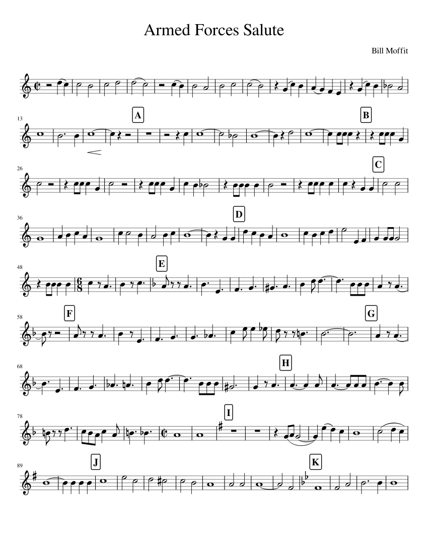 Armed Forces Salute Song