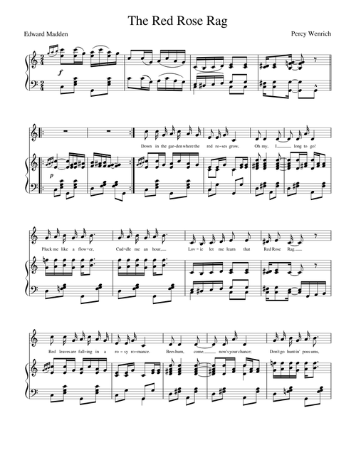 The Red Rose Rag