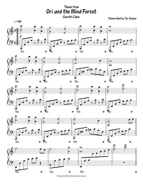 Ori and the Blind Forest (Menu Theme)