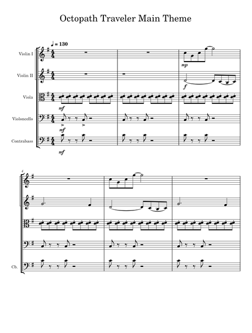 Octopath Traveler Main Theme